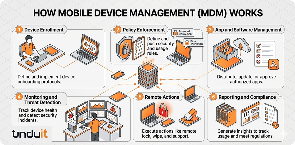 How Mobile Device Management works