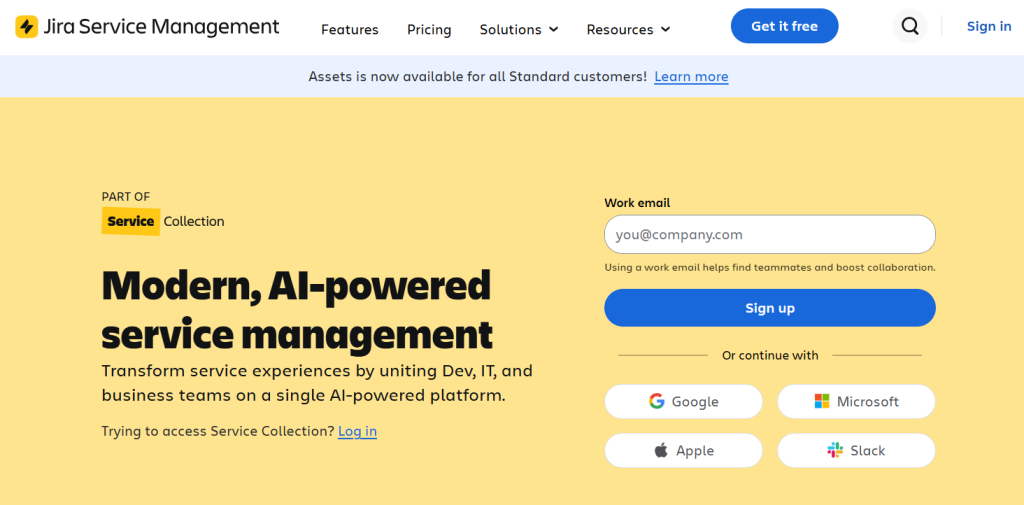 Jira ITSM