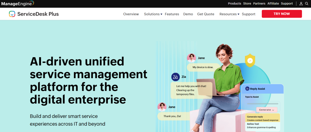 ManageEngine ITSM