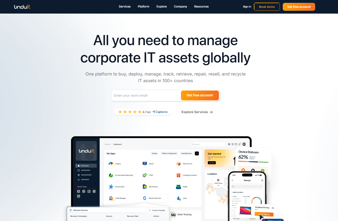 Unduit device lifecycle management